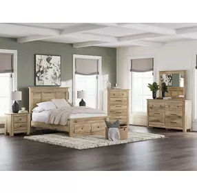 Fenderport Tan Rectangular Dresser Mirror