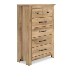 Fenderport Tan 5 Drawer Chest
