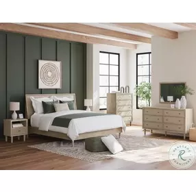Cielden Tan King Panel Bed