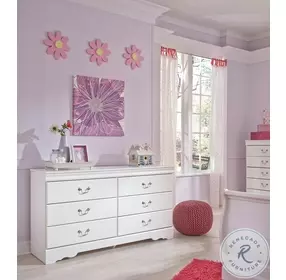 Anarasia White Dresser