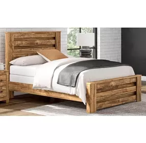 Hastiport Brown Queen Panel Bed