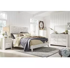 Paxberry Whitewash Mirror