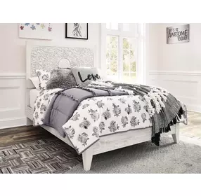 Paxberry Whitewash Full Panel Headboard