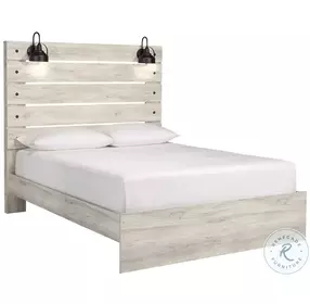 Cambeck Whitewash Panel Bedroom Set
