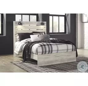 Cambeck Whitewash Queen Panel Bed