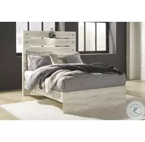 Cambeck Whitewash Full Panel Bed