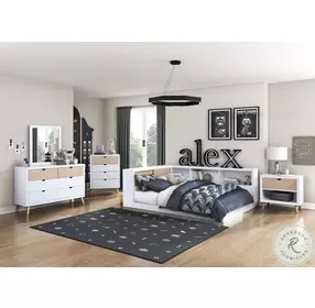 Asker White And Natural Dresser
