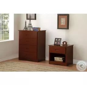 Rowe Dark Cherry Nightstand