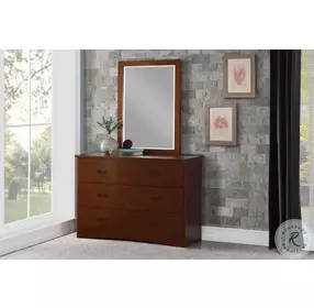 Rowe Dark Cherry Mirror