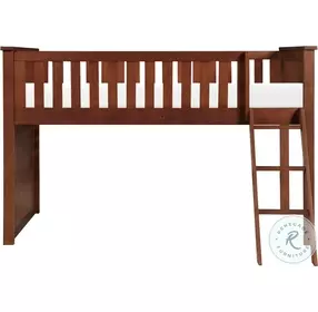 Rowe Dark Cherry Twin Loft Bed