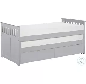 Orion Gray Youth Storage Bedroom Set