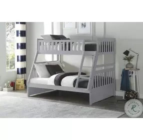 Orion Gray Twin Over Full Bunk Bed