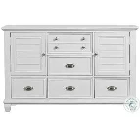 Jamestown White Dresser