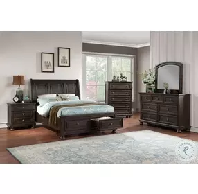 Lauren Brushed Brown Acacia Chest