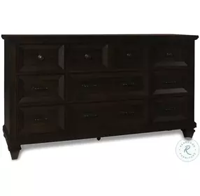 Sevilla Walnut Dresser with Jewelry Tray