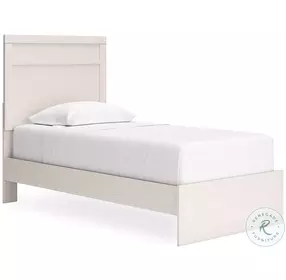 Stelsie White Youth Panel Bedroom Set