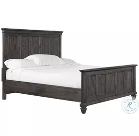 Calistoga Weathered Charcoal Panel Bedroom Set