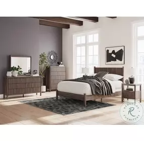 Cadmori Brown Queen Panel Bed