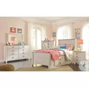 Willowton Whitewash Dressing Chest