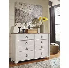 Willowton Two Tone Dresser