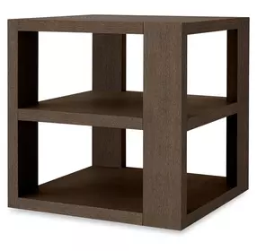 Carino Cocoa Square Side Table