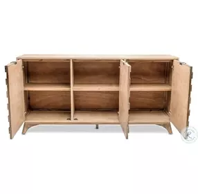 Hearthwood Tri Color 3 Door Credenza