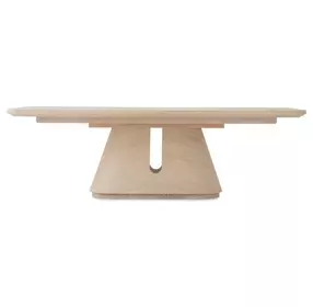 Carino Sand Cerused Extendable Rectangular Dining Room Set