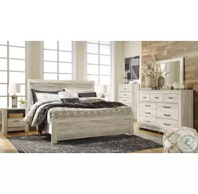 Bellaby Whitewash King Panel Bed