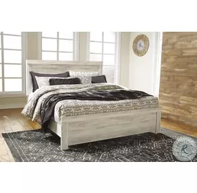 Bellaby Whitewash King Panel Bed