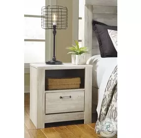 Bellaby Whitewash One Drawer Nightstand