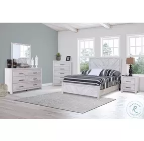 Biscayne Driftwood King Panel Bed