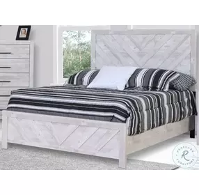 Biscayne Driftwood Panel Bedroom Set