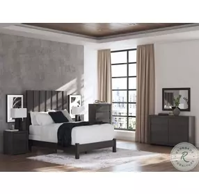 Parlayon Charcoal 5 Drawer Chest