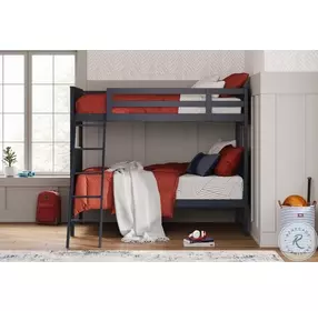 Nextonfort Blue Twin over Twin Bunk Bed