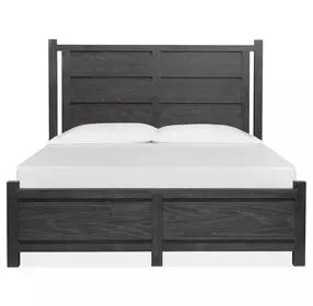 Plum Creek Ravenwood Black Panel Bedroom Set