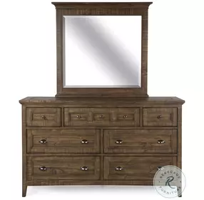 Ulas Toasted Nutmeg Lamp Storage Panel Bedroom Set