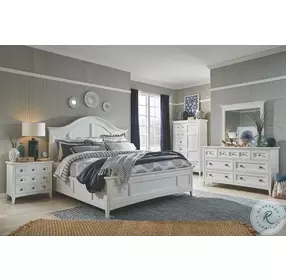 Heron Cove Chalk White Door Chest