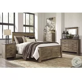Trinell Brown Two Drawer Nightstand