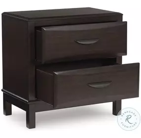 Vanmore Merlot 2 Drawer Nightstand