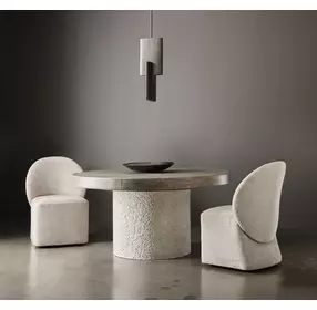 Monolith Beige Performance Fabric Side Chair