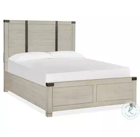 Chesters Mill Alabaster And Aged Iron Panel Bedroom Set