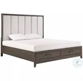 Landon Walnut Panel Bedroom Set