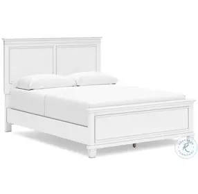 Fortman White Panel Bedroom Set