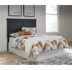 Lanolee Black Full Panel Headboard