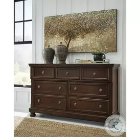 Porter Rustic Brown Dresser