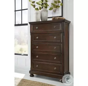 Porter Rustic Brown Drawer Chest