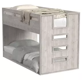 Carlson Washed Linen Youth Bunk Bedroom Set