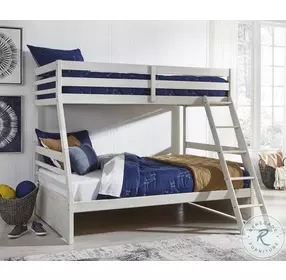 Robbinsdale Antique White Twin Over Full Bunk Bed
