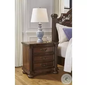 Lavinton Brown Nightstand
