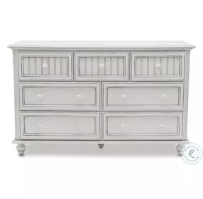 Riviera Blanc 7 Drawer Dresser